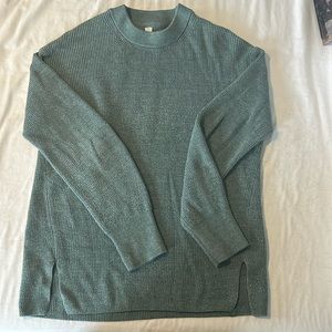 Lululemon Merino Wool-Blend Ribbed Crewneck Sweater